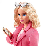 Barbie Signature @BarbieStyle Fully Poseable Fashion Doll (12-in Blonde) with Dress, Top, Pants, 2 Jackets, 2 Pairs of Shoes & Accessories, Gift for Collector