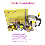 PMCDS2G Soy Wax Candle Making Kit with 12 Color Dyes