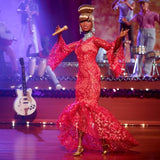 Barbie Collector Doll, Queen of Salsa Celia Cruz in Red Lace Dress, Barbie Inspiring Women Series