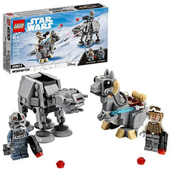 LEGO Star Wars at-at vs. Tauntaun Microfighters 75298 Building Kit; Awesome Buildable Toy Playset for Kids Featuring Luke Skywalker and at-at Driver Minifigures, New 2021 (205 Pieces)