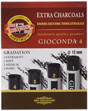 Koh-i-noor Gioconda - Set of Extra Charcoals. 4 pcs. 8694 4