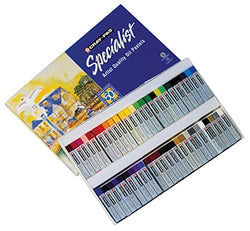 Sakura Cray-Pas Non-Toxic Specialist Oil Pastel, 2/5 X 2/5 X 2-1/2 in, Assorted Color, Pack of 50