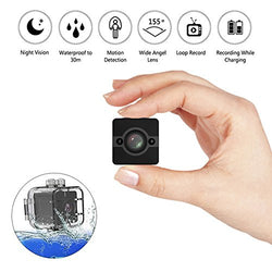 Waterproof Mini Camera 1080P HD Sport Action Night Vision Camcorder Portable DV Surveillance Cam