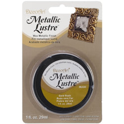 DecoArt Metallic Lustre Wax, 1-Ounce, Gold Rush