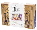 Rolife Wooden Dollhouse Kit Craft for Teens Festival Gift for Party Time