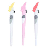 Cartoon Animal Pen Black Ink Cute Parrot Gel Pens Kids Girls Stationery Gifts for School Office Writing Supplies