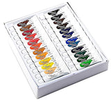 Daveliou Oil Paints Set - 12ml x 24 Color Paint Tubes - Painting Kit for Beginners Students and Artists