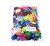 RayLineDo? Mixed 100pcs Traditional Chinese Knot Frog Buttons Closure Handmade Fabric Fasteners for