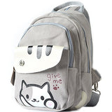 Anime Neko Atsume Multifunctional Shoulder Bag Knapsack Japanese Game Cat Backpack (#1)