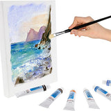 U.S. Art Supply 12ml Premium Vivid Watercolor Artist Aluminum Tube Paint Set (12-Colors)