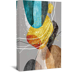 Wallart777 Abstract Canvas Wall Art Artworks Pictures Canvas Prints Wall Art Paintings Abstract Giclee Print Gallery Wrap Modern Home Decor for Living Room Bedroom Decoration ( style-1 32" x 48")