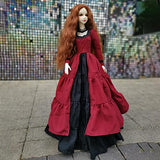 predolo Ball Jointed Doll 1/3 Dolls, Action Figures with Beautiful Outfit and Doll Accessories for Kids Girls Children