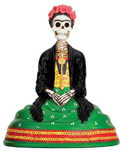 ShopForAllYou Figurines and Statues Frida Kahlo Mexican Artist Painter Day of The Dead Figurine