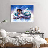 PENGDA Diamond Painting Anime Character for Spirited Away Embroidery 5d DIY Full Round Drill Wall Art Handmade Rhinestone Cross Stitch Picture Mosaic 12X16INCH
