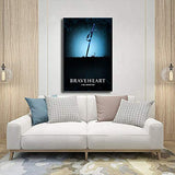 Braveheart Classic Movie Canvas Poster Bedroom Decor Sports Landscape Office Room Decor Gift 24×36inch(60×90cm) Unframe-style1