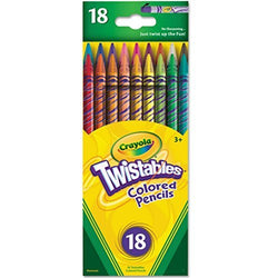 Colored Woodcase Pencil, HB, 3.3 mm, Assorted, 64/Pack, Sold as 64 Each