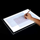 Tikteck A4 Ultra-thin Portable LED Light Box Tracer USB Power Cable Dimmable Brightness LED Artcraft Tracing Light Box Light Pad for Artists Drawing Sketching Animation Stencilling X-rayViewing