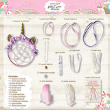 Hapinest Make Your Own Unicorn Dream Catcher Craft Kit for Girls Gifts Ages 6 Years and Up