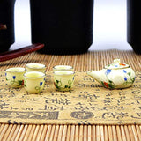 Academyus Mini Side Handle Tea Cup Tea Set DIY Dollhouse Decoration Kitchen Tableware Toy