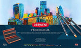 Derwent Procolour Coloured Pencils, Professional Quality, Multi-Colour, 72 Wooden Box