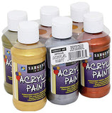 Sargent Art Metallic Acrylic Paint Set, 6-Pack (4 X Pack of 6)