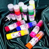 TBC The Best Crafts Liquid Watercolor Paint Set, 12 Vibrant Colors( 2oz./59ml Each Bottle ), Water Based Paint for Kids and Adult, Perfect Art and Crafts Supplies for Calligraphy, Painting, Crafts