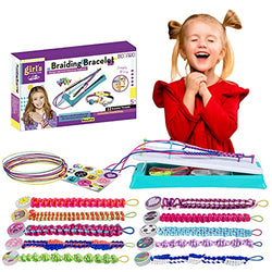Bulk Coloring Books BOTARO Bracelet Making Kit, Cool Arts and Crafts Toys, DIY Bracelet Maker Kit, Handmade Toys for Kids Girl Teenager, Colorful Jewelry Great Gifts for Birthday/Christmas