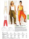 Kwik Sew K3701 Pants and Tops Sewing Pattern, Size XS-S-M-L-XL
