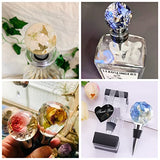 Wine Stopper Resin Molds, 5Pcs Geometric Spherical Crystal Gem Shape Silicone Mold with 5Pcs Wine Saver Bottle Stopper for Epoxy Resin Casting, DIY Craft, Wedding Home Kitchen Decor