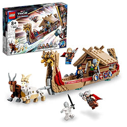 LEGO Marvel The Goat Boat 76208 Building Kit; Collectible Thor Construction Toy with 5 Minifigures for Kids Aged 8+ (564 Pieces)
