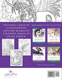 Unicorns and Dragons - Enchanting Fantasy Coloring Book (Fantasy Coloring by Selina)