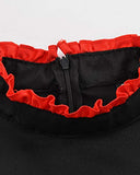 miccostumes  Ruby Rose de la mujer de Cosplay Costume, m, Negro y rojo