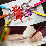 36-Color Watercolor Pencils, Water Color Pencils Set, Artist Drawing Pencils Professional, Sketch Drawing Pencil Art Supplies, Coloring Pencil Set for Painting, Adult, Teens, Child