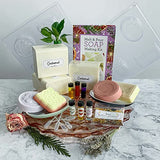 DIY Cocoa Butter Soap Making Kit - Learn How to Craft Custom Scented and Dyed Soap Bars