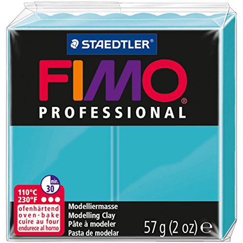Staedtler Fimo Professional Soft Polymer Clay, 2 oz, Turquoise