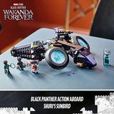 LEGO Marvel Black Panther Wakanda Forever Shuri's Sunbird 76211 Building Toy Set for Kids Boys and Girls Ages 8 and up (355 Pieces)