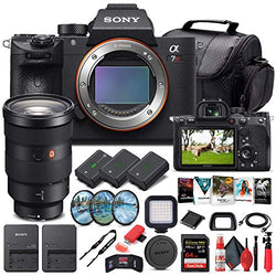Sony Alpha a7R IV Mirrorless Digital Camera (Body Only) (ILCE7RM4/B) + Sony FE 24-70mm Lens + 64GB Memory Card + 2 x NP-FZ-100 Battery + Corel Photo Software + Case + External Charger + More (Renewed)