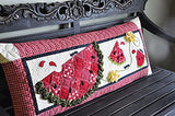 Kimberbell Slice of Summer Bench Pillows Sewing Pattern: Includes Directions, Unique Designs, Variety of Techniques, Creates a 16x38” Pillow, Made in USA