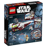 LEGO 6175769 Star Wars Jedi Starfighter with Hyperdrive 75191 Building Kit (825 Pieces)