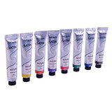 Mont Marte Premium Satin Acrylic Intro Set, 8 Piece, 0.6oz (18ml) Tubes, Semi-Matte Finish, Suitable for Most Surfaces