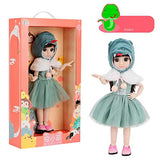 LoveinDIY 14.2 Inch BJD American Doll with Cloth Dress Up Girl Figure for DIY Customizing - Snake