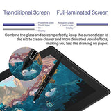 HUION KAMVAS Pro 16 Graphic Drawing Tablet with Screen Full-Laminated Graphics Monitor Pen Display with Battery-Free Stylus Tilt 8192 Pressure Sensitivity -15.6inch Pen Tablet with KD100 Keyboard
