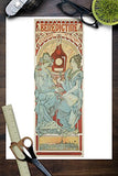 Benedictine Vintage Poster (artist: Mucha, Alphonse) France c. 1898 (9x12 Art Print, Wall Decor Travel Poster)