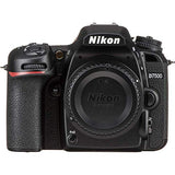 Nikon D7500 DSLR Camera (Body Only) (1581) + 64GB Memory Card + Case + Corel Photo Software + 2 x EN-EL 15 Battery + Card Reader + LED Light + HDMI Cable + Cleaning Set + Flex Tripod + More (Renewed)