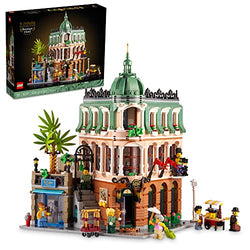 LEGO Boutique Hotel 10297 Building Kit; Make a Detailed Displayable Model Hotel Packed with Surprises (3,066 Pieces)