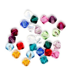 Swarovski - Create Your Style Bicone Mix Birthstone 3 Packages 26 Piece (78 Total Crystals)