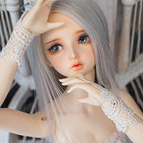 1/3 BJD Doll SD Dolls 21.25" 54CM Jointed Doll Full Set Cosplay Fashion Dolls DIY Toys with Clothes Shoes Wig Hair Makeup Best Gift for Girls