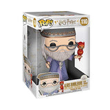 Funko Pop! Harry Potter: Harry Potter- 10" Dumbledore with Fawkes, Multicolor, Model:48038