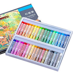 Oil Pastels Set,36 Assorted Colors Non Toxic Professional Round Painting Oil Pastel Stick Art Supplies Drawing Graffiti Art Crayons for Kids, Artists, Beginners, Students, Adults Drawing (36 Colors)