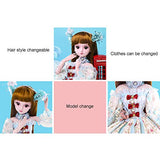 Girl Gift Doll 1/3 Dolls 23.6 Inch 19 Joint Ball Jointed Dolls Full Set Can Be Changed Makeup Dress DIY Best Birthday Xmas Gifts HMYH